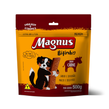 Petisco Magnus Bifinhos Cães Sabor Carne