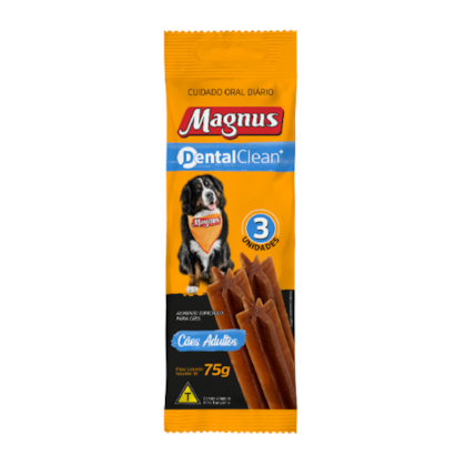 Petisco Magnus Dental Clean Cães Adultos 75g