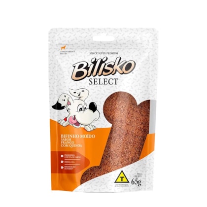 Petisco Moído Bilisko Cães Frango com Quinoa 65g