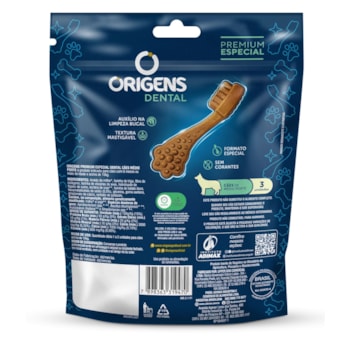 Petisco Origens Premium Especial Dental Cães Médio Porte