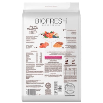 Ração Biofresh Cães Adultos Light Raças Médias Ração Biofresh Cães Adultos Light Raças Médias