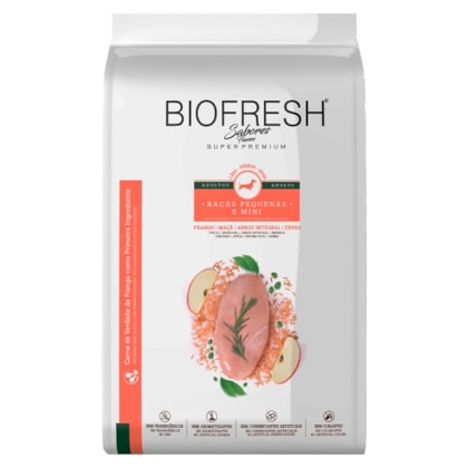 Ração Biofresh para Cães Adultos de Pequeno e Mini Porte Sabor Frango