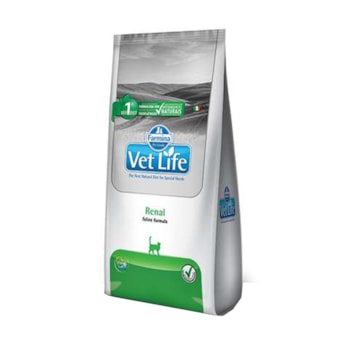Ração Farmina Vet Life Natural Renal para Gatos Adultos