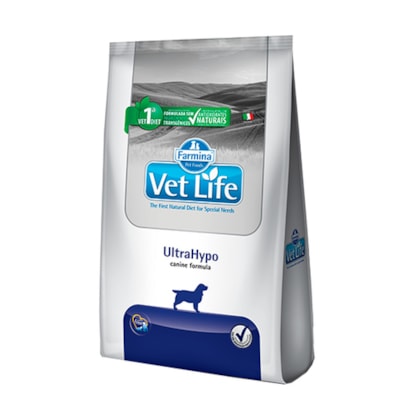 Ração Farmina Vet Life Natural UltraHypo para Cães