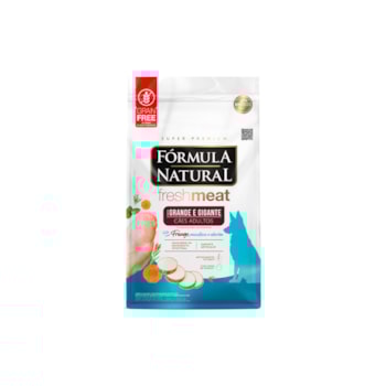 Ração Fórmula Natural FreshMeat para Cães Adultos de Porte Grande e Gigante Sabor Frango