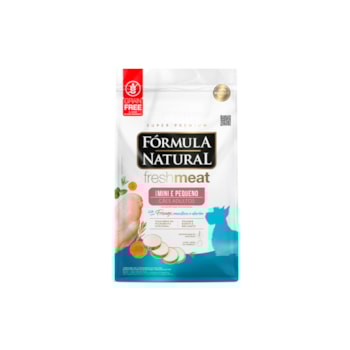 Ração Fórmula Natural Freshmeat para Cães Adultos de Porte Pequeno e mini