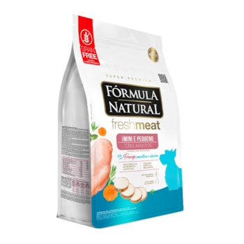 Ração Fórmula Natural Freshmeat para Cães Adultos de Porte Pequeno e mini Ração Fórmula Natural Freshmeat para Cães Adultos de Porte Pequeno e mini
