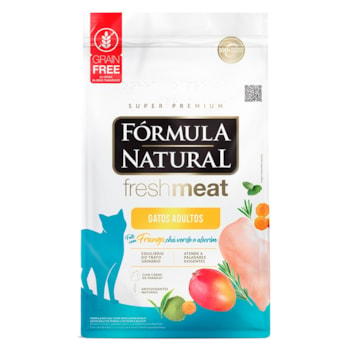 Ração Fórmula Natural FreshMeat para Gatos Adultos Sabor Frango Ração Fórmula Natural FreshMeat para Gatos Adultos Sabor Frango