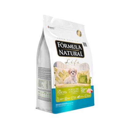 Ração Fórmula Natural Life para Cães Filhotes de Raças Pequenas