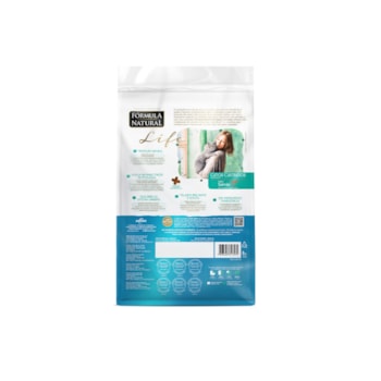 Ração Fórmula Natural Life para Gatos Adultos Castrados Sabor Salmão