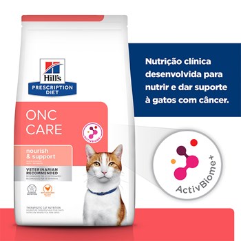 Ração Hill's Prescription Diet ONC Care Cuidado Oncológico para Gatos 3,17kg