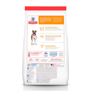 Ração Hill's Science Diet Light com Baixas Calorias Cães Adultos Sabor Frango