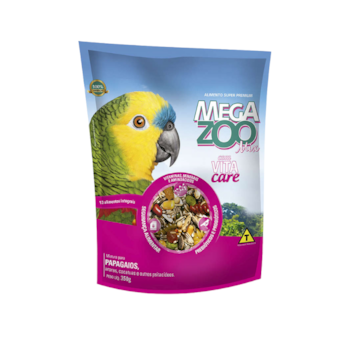 Ração Megazoo para Papagaio Mix Vita Care