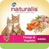 Ração Naturalis Frango e Vegetais para Gatos Adultos