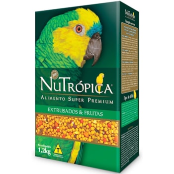 Ração Nutrópica com Frutas para Papagaios
