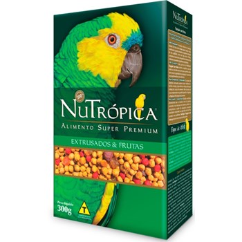 Ração Nutrópica com Frutas para Papagaios