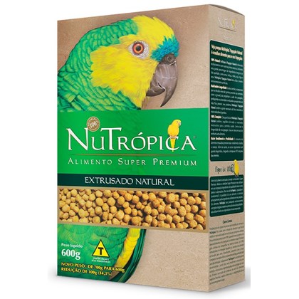 Ração Nutrópica Natural para Papagaios