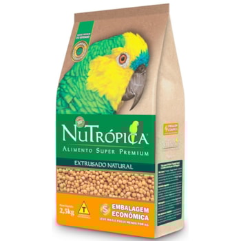 Ração Nutrópica Natural para Papagaios