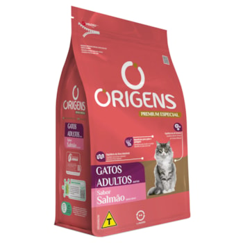 Ração Origens Premium Especial Gatos Adultos Sabor Salmão