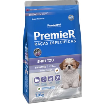 Ração Premier Raças Específicas Shih Tzu para Cães Filhotes