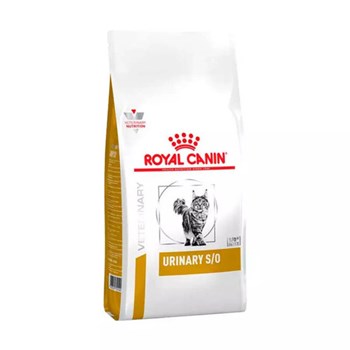 Ração Royal Canin Feline Veterinary Diet Urinary S/O para Gatos com Cálculos Urinários