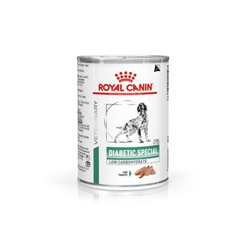 Ração Royal Canin Lata Canine Veterinary Diet Diabetic Especial Low Carbohidrat Wet