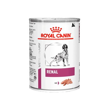 Ração Royal Canin Lata Canine Veterinary Diet Renal Wet para Cães com Doenças Renais