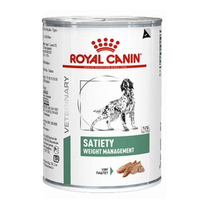 Ração Royal Canin Lata Canine Veterinary Diet Satiety Support Wet para Cães Adultos Obesos