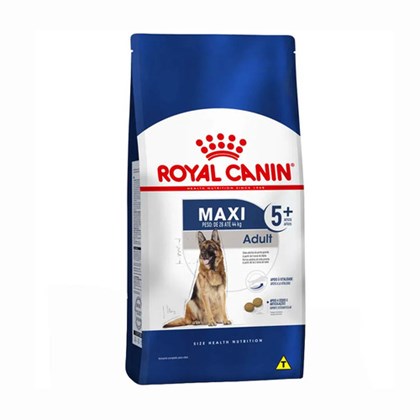 Ração Royal Canin Maxi Adult 5+ para Cães Adultos de Raças Grandes com 5 Anos ou mais