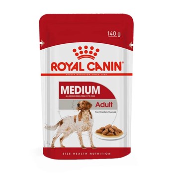 Ração Royal Canin Medium Sachê Adult Wet para Cães Adultos Raças Médias