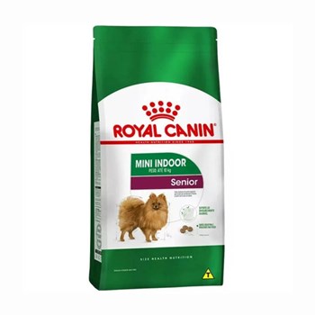 Ração Royal Canin Mini Indoor Senior para Cães de Raças Pequenas com 8 Anos ou mais