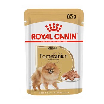 Ração Royal Canin Sachê Breed Health Nutrition para Cães Adultos da Raça Pomeranian