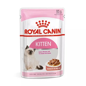 Ração Royal Canin Sachê Feline Kitten Instinctive para Gatos Filhotes com até 12 meses