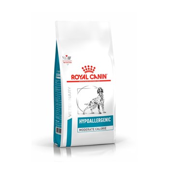 Ração Royal Canin Veterinary Hypoallergenic Moderate Calorie para Cães Adultos