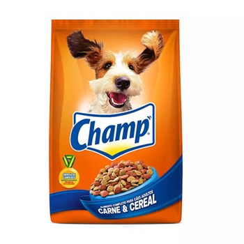 Ração Seca Champ Carne e Cereal para Cães Adultos 20kg