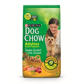Ração Seca Dog Chow para Cães Adultos de Raças Pequenas