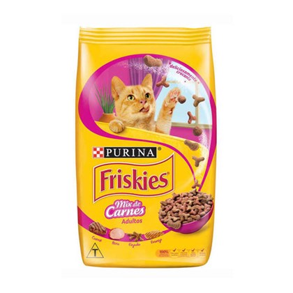 Ração Seca Friskies Seleção Saborosa Mix de Carnes para Gatos Adultos