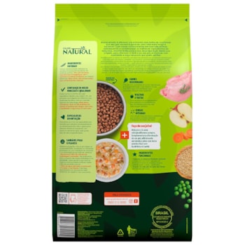 Ração Seca Guabi Natural Frango e Arroz para Cães Filhotes Raças Média 10,1kg