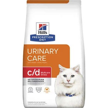 Ração Seca Hills Feline Prescription Diet C/D Stress Cuidado Urinário