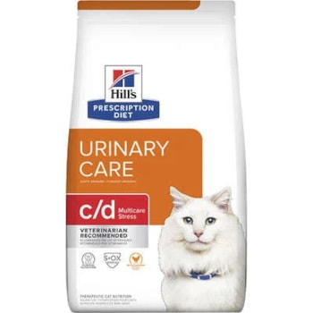 Ração Seca Hills Feline Prescription Diet C/D Stress Cuidado Urinário