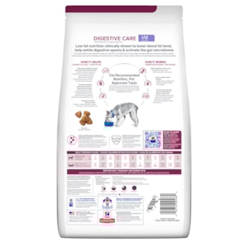 Ração Seca Hill's Prescription Diet I/D Low Fat Gastrointestinal para Cães com Baixo Nível de Gordura