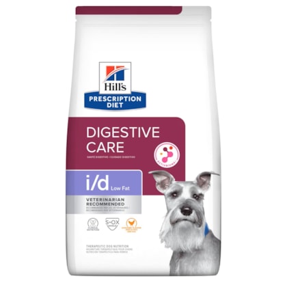 Ração Seca Hill's Prescription Diet I/D Low Fat Gastrointestinal para Cães com Baixo Nível de Gordura