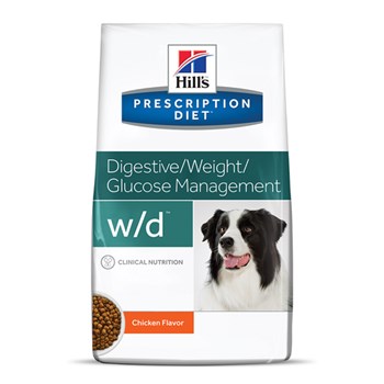 Ração Seca Hill's Prescription Diet W/D Controle do Peso e Glicêmico para Cães Adultos Diabéticos