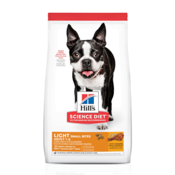 Ração Seca Hill's Science Diet Canino Adulto Light Pedaços Pequenos Cães Adultos Ração Seca Hill's Science Diet Canino Adulto Light Pedaços Pequenos Cães Adultos