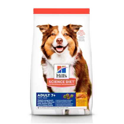 Ração Seca Hill's Science Diet para Cães Adultos 7+ 6,8kg