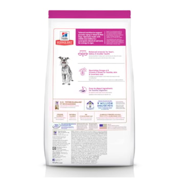Ração Seca Hill's Science Diet para Cães Adultos 7+ de Raças Minis e Pequenas