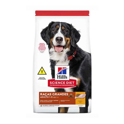 Ração Seca Hill's Science Diet para Cães Adultos Raças Grandes 12kg