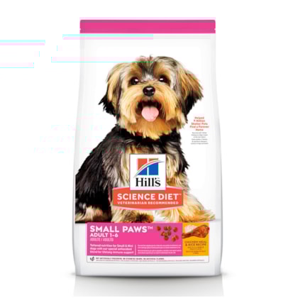 Ração Seca Hill's Science Diet para Cães Adultos Raças Minis e Pequenas