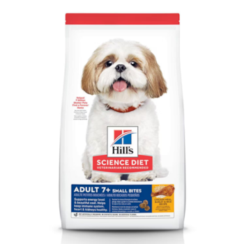 Ração Seca Hill's Science Diet Pedaços Pequenos para Cães Adultos 7+