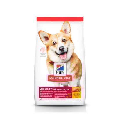 Ração Seca Hill's Science Diet Pedaços Pequenos para Cães Adultos